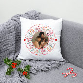 初めてのクリスマスは3つの果実の家族として クッション