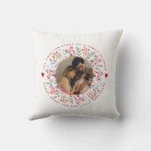 初めてのクリスマスは3つの果実の家族として クッション (裏面)