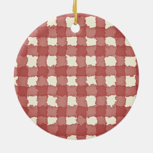 初めてのクリスマスは4頭の白象の科である セラミックオーナメント (裏面)