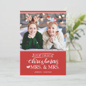 初めてのクリスマスはlgbt夫人 シーズンカード (スタンド正面)