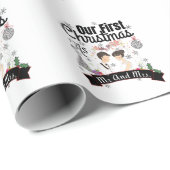 初めてのクリスマスはTシャツ夫妻のノート ラッピングペーパー (ロールコーナー)