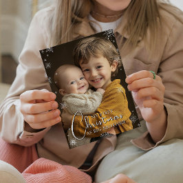 初めてのクリスマスをビッグブラザー フォトプリント           