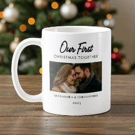 初めてのクリスマスを一緒に コーヒーマグカップ