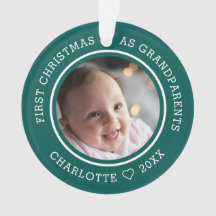 初めてのクリスマスを祖父母として2フォトグリーン