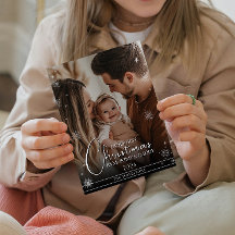 初めてのクリスマスを親としてカスタム写真