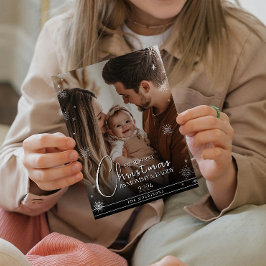 初めてのクリスマスをMommy & Daddyフォトプリント フォトプリント