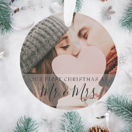 初めてのクリスマスをMr&Mrsとして迎える写真 オーナメント