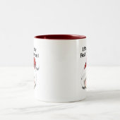 初めてのクリスマスアジアベビーTシャツとギフト ツートーンマグカップ (中央)