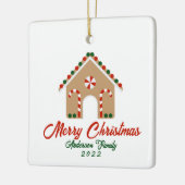 初めてのクリスマスアットザウニューホームオーナメント セラミックオーナメント (左)