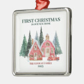初めてのクリスマスインザニューホームウィンターボホ メタルオーナメント (左)