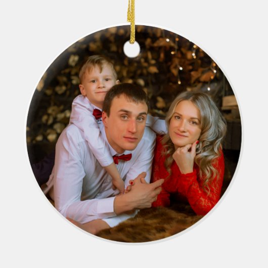 初めてのクリスマスインザニューホーム2025 セラミックオーナメント (裏面)