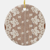 初めてのクリスマスインニューホームヴィンテージウッド セラミックオーナメント (裏面)