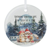 初めてのクリスマスウォーターカラーキャンピングニューリュウズ