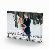 初めてのクリスマスエレガントは夫妻 フォトブロック (右)