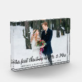 初めてのクリスマスエレガントは夫妻 フォトブロック (左)