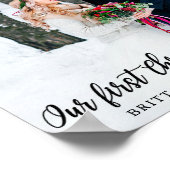 初めてのクリスマスエレガントは夫妻 ポスター (角)