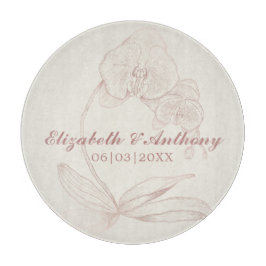 初めてのクリスマスエレガント新規改造物モノグラム切断 カッティングボード