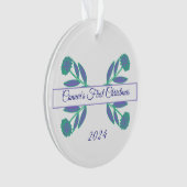 初めてのクリスマスオーナメント オーナメント (正面)