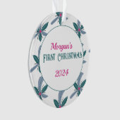 初めてのクリスマスオーナメント オーナメント (正面)