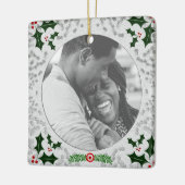 初めてのクリスマスオーナメント セラミックオーナメント (左)