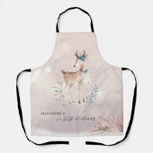 初めてのクリスマスカワイディアホリデイ エプロン (正面)