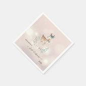 初めてのクリスマスカワイディアホリデイ スタンダードカクテルナプキン (角)