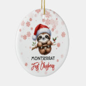 初めてのクリスマスカワイースロスベビーオーナメント セラミックオーナメント (右)