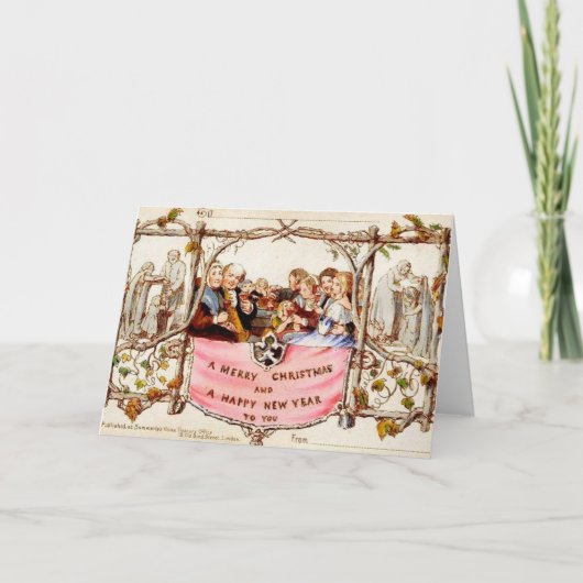 初めてのクリスマスカード シーズンカード (正面)