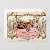 初めてのクリスマスカード シーズンポストカード (正面/裏面)