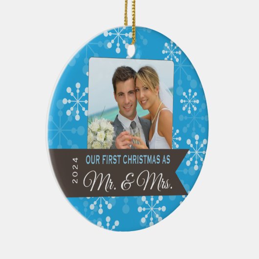 初めてのクリスマスクリスマスの飾り付け セラミックオーナメント (右)