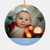 初めてのクリスマスグランダ セラミックオーナメント (裏面)