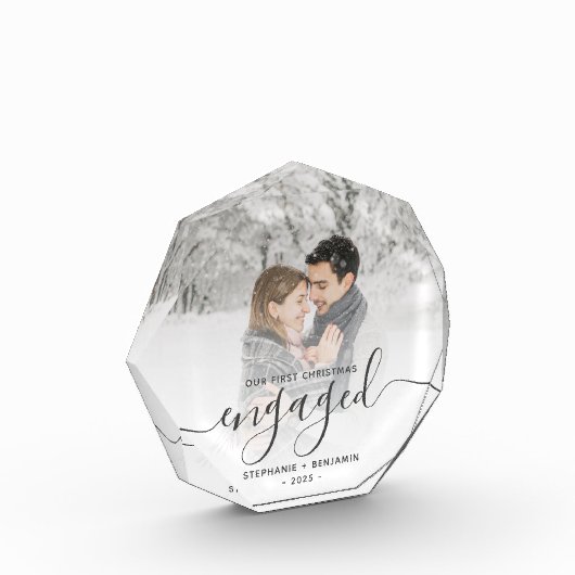 初めてのクリスマスグ婚約したレースクリプトのフォトブロック フォトブロック (左)