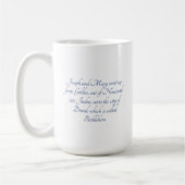 初めてのクリスマスシリーズMag 1 コーヒーマグカップ (左)