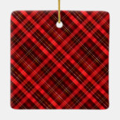 初めてのクリスマススクリプトベビー誕生統計と写真Ce セラミックオーナメント (裏面)