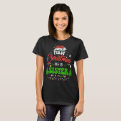 初めてのクリスマスズアシスターホリデーサンタハットGr Tシャツ (正面フル)