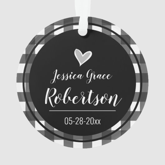 初めてのクリスマスズアズアンクルレッドトラック オーナメント (裏面)