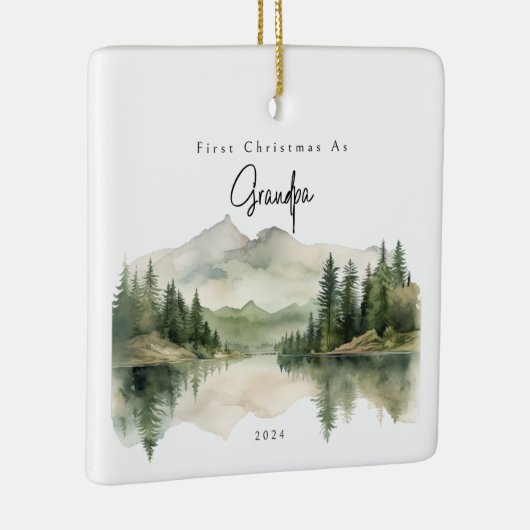 初めてのクリスマスズアースグランドパホリデイオーナメント セラミックオーナメント (右)