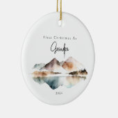 初めてのクリスマスズアースグランドパホリデイオーナメント セラミックオーナメント (右)