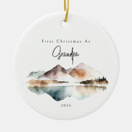 初めてのクリスマスズアースグランドパホリデイオーナメント セラミックオーナメント