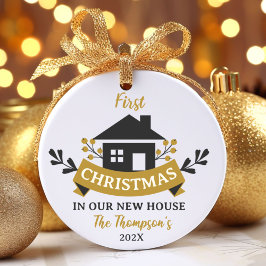 初めてのクリスマスズインザニューホーム オーナメント