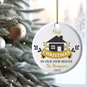 初めてのクリスマスズインザニューホーム オーナメント