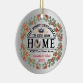 初めてのクリスマスズインザニューホーム セラミックオーナメント (右)