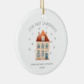 初めてのクリスマスズインニューホームホリデーオーナメント セラミックオーナメント (右)