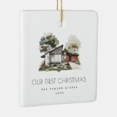 初めてのクリスマスズインニューホームホリデーオーナメント セラミックオーナメント (右)