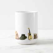 初めてのクリスマスズトゥーカップル新婚キャンプ コーヒーマグカップ (中央)