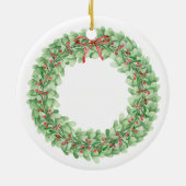 初めてのクリスマスズトゥーユーカリオーナメント セラミックオーナメント (裏面)