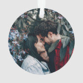 初めてのクリスマスズニューホームアクリルオーナメント オーナメント (裏面)