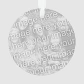 初めてのクリスマスズファミリードッグカントリーリース オーナメント (裏面)