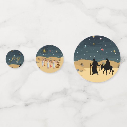 初めてのクリスマスズ出生 コンフェッティ (正面)