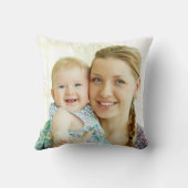 初めてのクリスマスズ祖父母フローラリース写真 クッション (裏面)